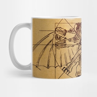 Vitruvian Songbird Mug